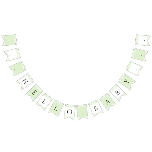 栄光のグリーンギンガム バンティングフラッグ (全)