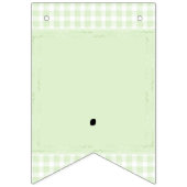 栄光のグリーンギンガム バンティングフラッグ (第1の旗)