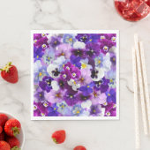 栄光のパンジー スタンダードランチョンナプキン (インサイチュ)