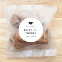 栄光のピークの卒業式のシールまたは封筒用シール