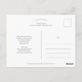 栄光のピーク卒業発表はがき ポストカード (裏面)