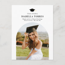 栄光のピーク卒業発表はがき