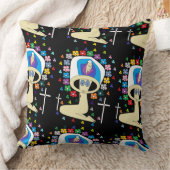 栄光のメアリ賛美ーヴァージン クッション (ブランケット)