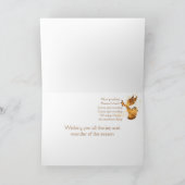 栄光の世界からクリスマス・キャロル・エンジェル シーズンカード (内部)