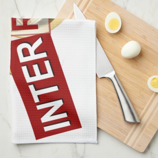 栄光の中断：黄金始まり キッチンタオル (四つ折り)