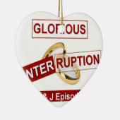 栄光の中断：黄金始まり セラミックオーナメント (右)
