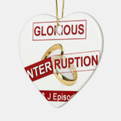 栄光の中断：黄金始まり セラミックオーナメント (左)