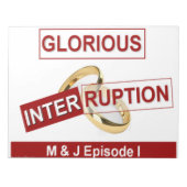 栄光の中断：黄金始まり ノートパッド (正面)