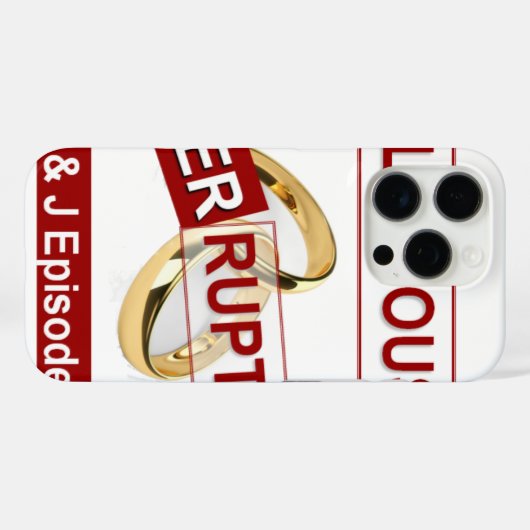 栄光の中断:黄金始まり Case-Mate iPhoneケース (裏面 (横))