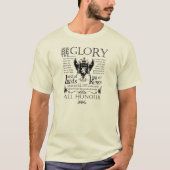 栄光の全て – Tシャツ (正面)