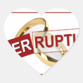 栄光の割り込み：黄金の始まり ハートシール (正面)