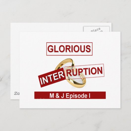 栄光の割り込み:黄金の始まり ポストカード (正面/裏面)