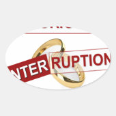 栄光の割り込み：黄金の始まり 楕円形シール (正面)