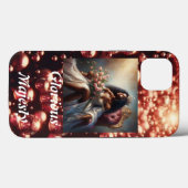 「栄光の国王陛下：王デザインiPhoneケース」 Case-Mate iPhoneケース (裏面 (横))