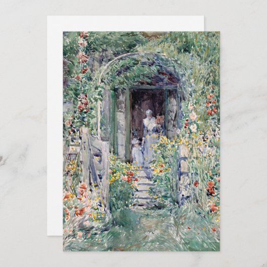 栄光の園 | Childe Hasssam (正面/裏面)