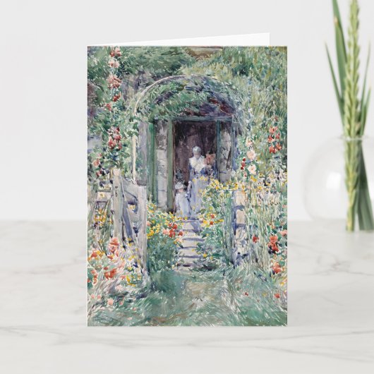 栄光の園 | Childe Hasssam カード (正面)