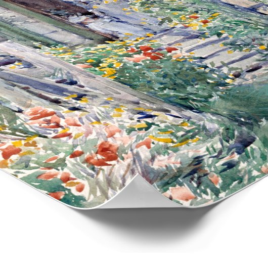 栄光の園 | Childe Hasssam ポスター (角)