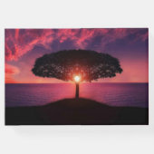 栄光の夕日の葬儀ゲストブック ゲストブック (裏面)