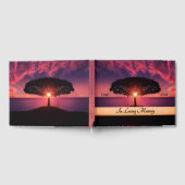 栄光の夕日の葬儀ゲストブック ゲストブック (全面)