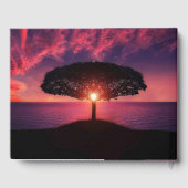 栄光の夕日の葬儀ゲストブック ゲストブック (裏面)