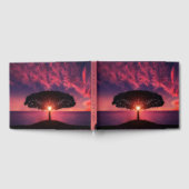 栄光の夕日の葬儀ゲストブック ゲストブック (全面)