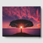 栄光の夕日の葬儀ゲストブック ゲストブック (裏面)