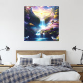 栄光の天の美しい風景1 キャンバスプリント (インサイチュ (寝室))