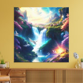 栄光の天の美しい風景2 キャンバスプリント (インサイチュ (リビング))