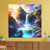 栄光の天の美しい風景4 キャンバスプリント (インサイチュ (リビング))