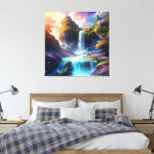 栄光の天の美しい風景4 キャンバスプリント (インサイチュ (寝室))
