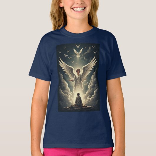 栄光の天使 ガールズTシャツ Tシャツ (正面)