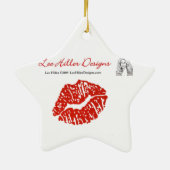 栄光の孔雀の羽 セラミックオーナメント (裏面)