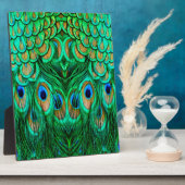 栄光の孔雀の羽 フォトプラーク (側面)