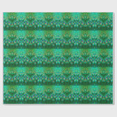 栄光の孔雀の羽 ラッピングペーパー (フラット)