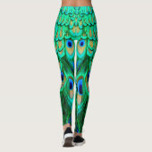 栄光の孔雀の羽 レギンス (裏面)