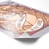 栄光の小さなプリントの薄紫 フォトプリント            (角)