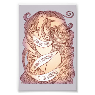 栄光の小さなプリントの薄紫 フォトプリント           