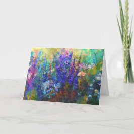 栄光の庭の花のカード古いアーファッションドト カード