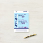 栄光の従業員の認識のポスト・イット賞は叫びます ポストイット (デスク上)