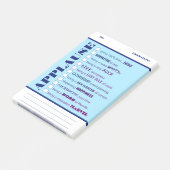 栄光の従業員の認識のポスト・イット賞は叫びます ポストイット (アングル)