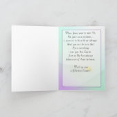 栄光の復活祭の挨拶状 シーズンカード (内部)