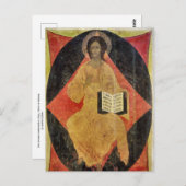 栄光の救世主、陛下のキリスト ポストカード (正面/裏面)