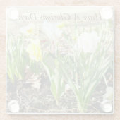 栄光の日にガラスのコースターを飲む ガラスコースター (裏面)