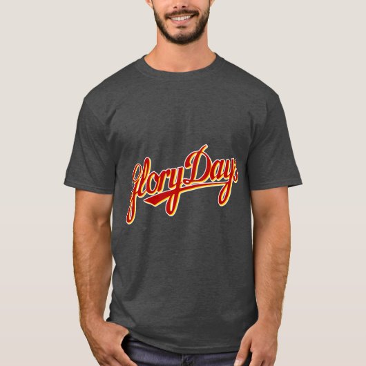 栄光の日のクールなグリルデザイン 友達 Tシャツ (正面)