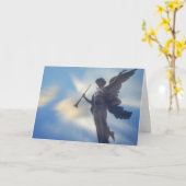 栄光の日誕生日 カード (黄色い花)