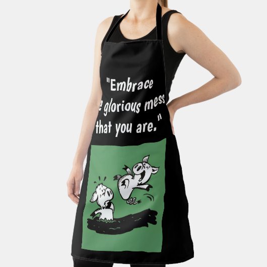 "栄光の混乱"エプロン(大) エプロン (インサイチュ)