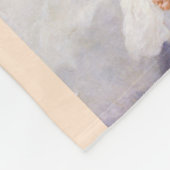 栄光の王国からの天使 フリースブランケット (角)