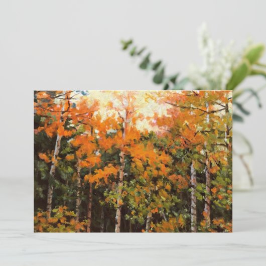 栄光の秋の《植物》アスペンシーニックコロラド絵画ズ (スタンド正面)