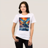 栄光の翼 トライブレンドTシャツ (正面全面)