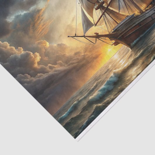 栄光の船威厳のあるの切り離し航海 薄葉紙 (詳細)